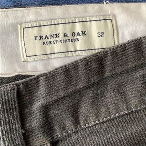 Men’s Frank & Oak cords 32